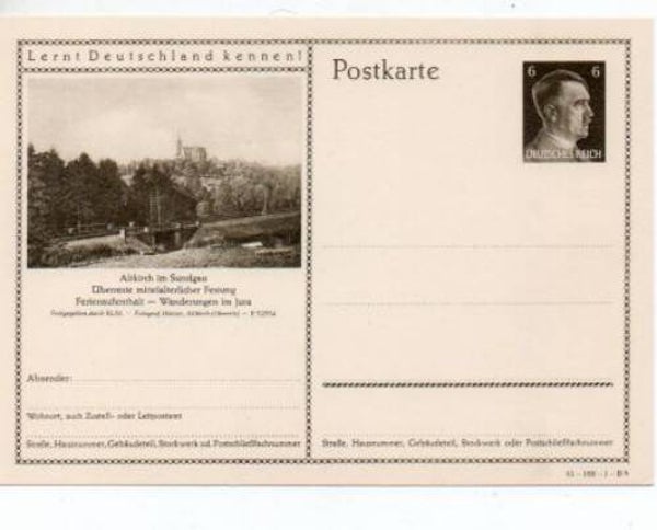 Deutsches Reich Bildpostkarte P304/ 41-189-1-B8 ungebraucht/ *