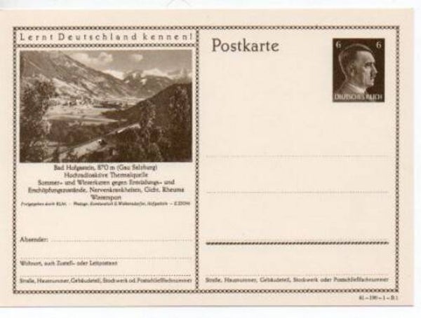 Deutsches Reich Bildpostkarte P304/ 41-190-1-B1 ungebraucht/ *