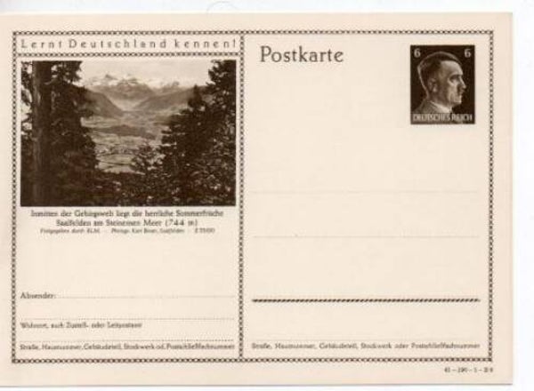 Deutsches Reich Bildpostkarte P304/ 41-190-1-B8 ungebraucht/ *