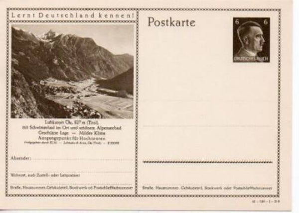 Deutsches Reich Bildpostkarte P304/ 41-190-1-B9 ungebraucht/ *