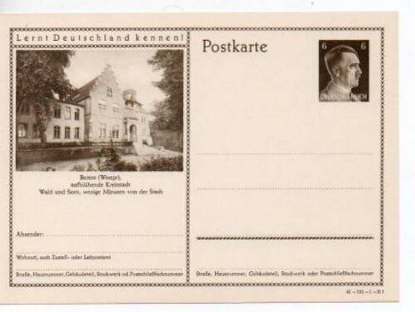 Deutsches Reich Bildpostkarte P304/ 41-191-1-B1 ungebraucht/ *