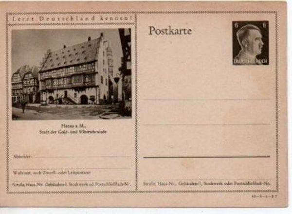 Deutsches Reich Bildpostkarte P305/ 42-5-1-B7 ungebraucht/ *