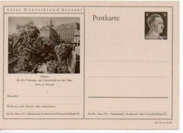 Deutsches Reich Bildpostkarte P305/ 42-5-1-B25 ungebraucht/ *