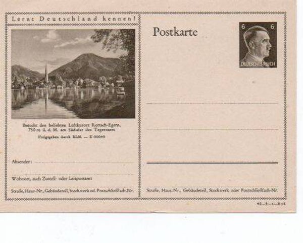 Deutsches Reich Bildpostkarte P305/ 42-9-1-B13 ungebraucht/ *