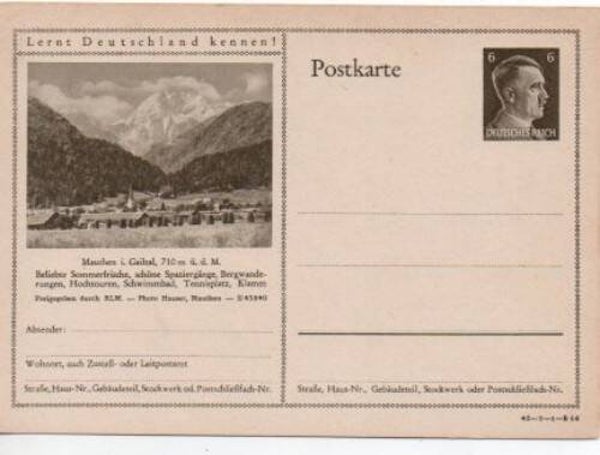 Deutsches Reich Bildpostkarte P305/ 42-9-1-B16 ungebraucht/ *