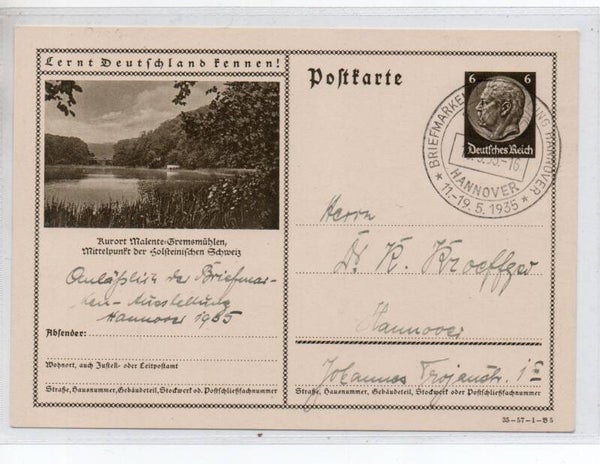 Deutsches Reich Bildpostkarte P236/ 35-57-1-B5 gelaufen/ o