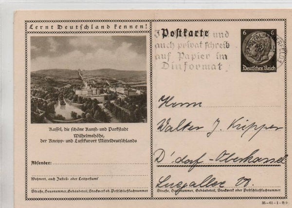 Deutsches Reich Bildpostkarte P236/ 35-61-1-B9 gelaufen/ o
