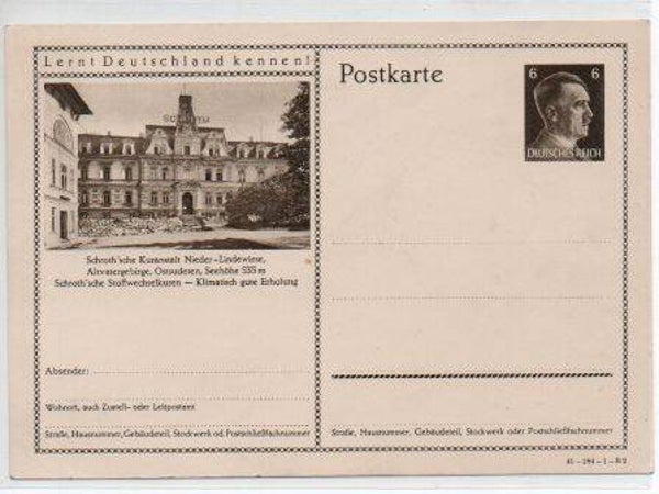Deutsches Reich Bildpostkarte P304/ 41-184-1-B2 ungebraucht/ *