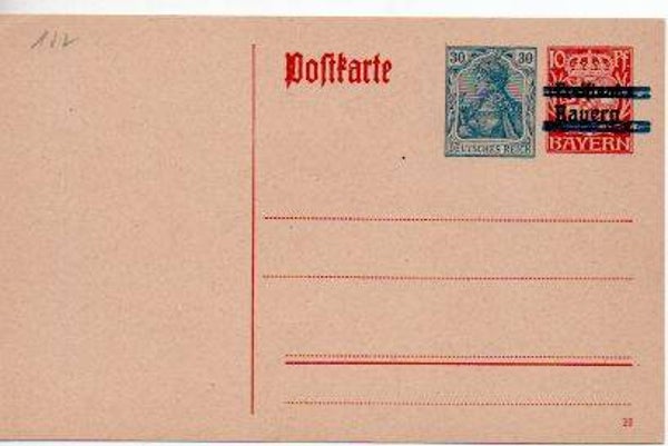 Deutsches Reich Ganzsache P132 II ungebraucht/ *