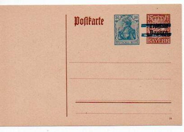 Deutsches Reich Ganzsache P133 II/01 ungebraucht/ *