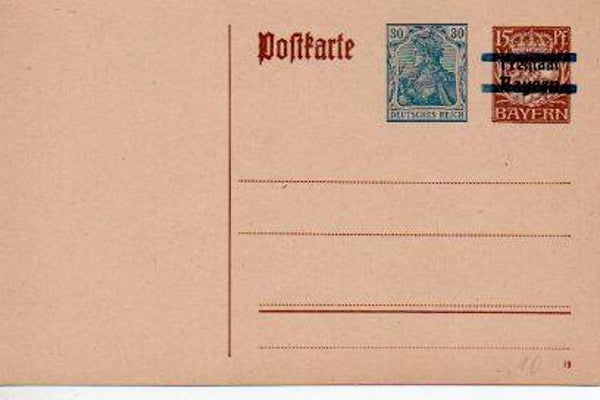 Deutsches Reich Ganzsache P133 I/01 ungebraucht/ *
