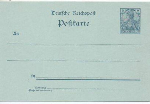 Deutsches Reich Ganzsache P49 ungebraucht/ *