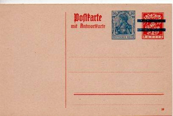 Deutsches Reich Ganzsache P139 I ungebraucht/ *