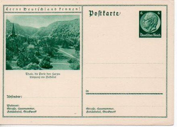 Deutsches Reich Bildpostkarte P221/ 075 ungebraucht *