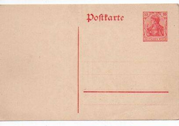 Deutsches Reich Ganzsache P91 ungebraucht/ *