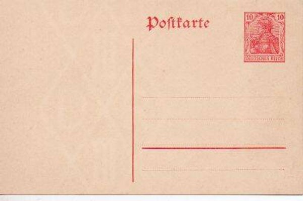 Deutsches Reich Ganzsache P91 ungebraucht/ *
