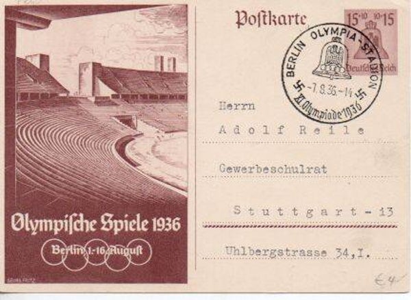 Deutsches Reich Ganzsache P260 mit SST Berlin