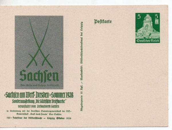 Deutsches Reich Ganzsache P269 ungebraucht/ *