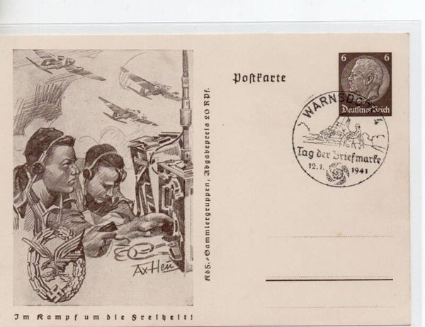 Deutsches Reich Ganzsache P242/ 07 mit SST gestempelt/ o