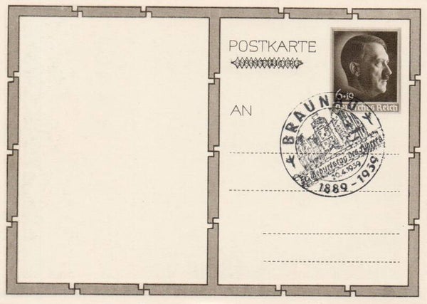 Deutsches Reich Ganzsache P278/03 mit SST gestempelt/ o