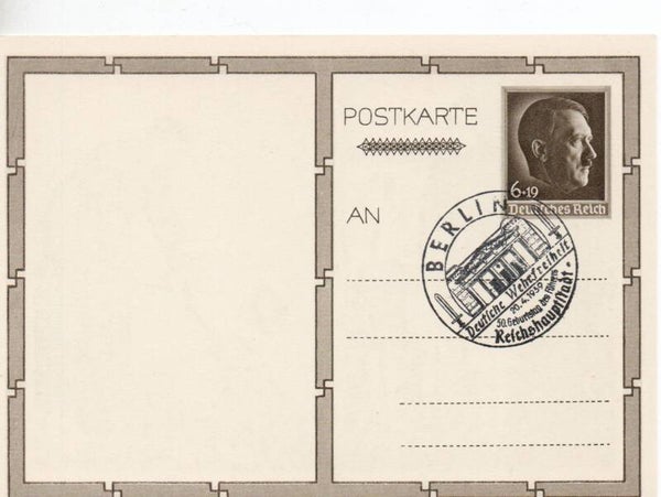 Deutsches Reich Ganzsache P278/04 mit SST gestempelt/ o