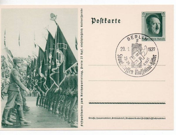 Deutsches Reich P264/ 02 mit SST gestempelt/ o