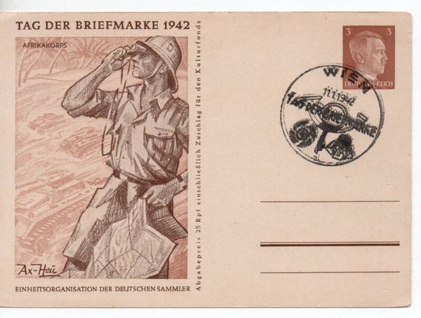 d2235-Deutsches Reich Ganzsache P308/ 01 mit SST gestempelt/ o