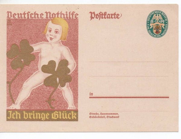 Deutsches Reich Ganzsache P208 ungebraucht/ *