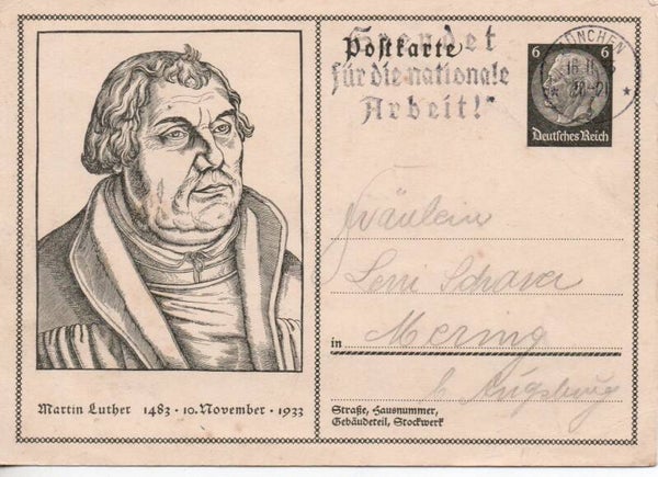 Deutsches Reich Ganzsache P224 gelaufen/ o