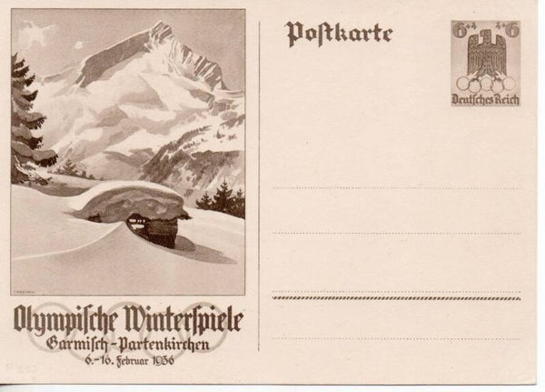 Deutsches Reich Ganzsache P257 ungebraucht/ *