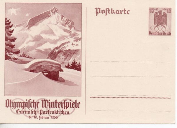 Deutsches Reich Ganzsache P258 ungebraucht/ *
