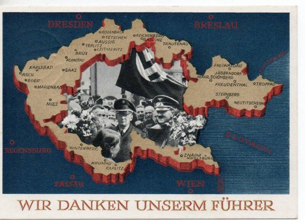 Deutsches Reich Ganzsache P275 gelaufen/ o