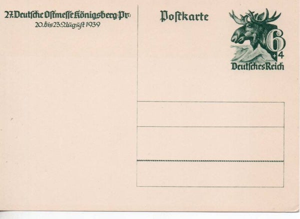 Deutsches Reich Ganzsache P280 ungebraucht/ *