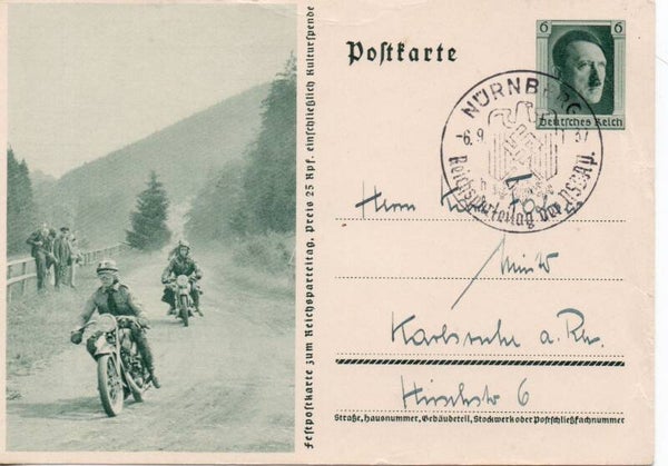 Deutsches Reich Ganzsache P264/05 mit SST gelaufen/ o