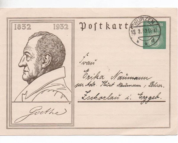Deutsches Reich Ganzsache P213 gelaufen/ o