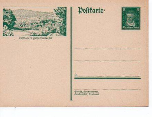 Deutsches Reich Bildpostkarte P178/ 08 ungebraucht/ *