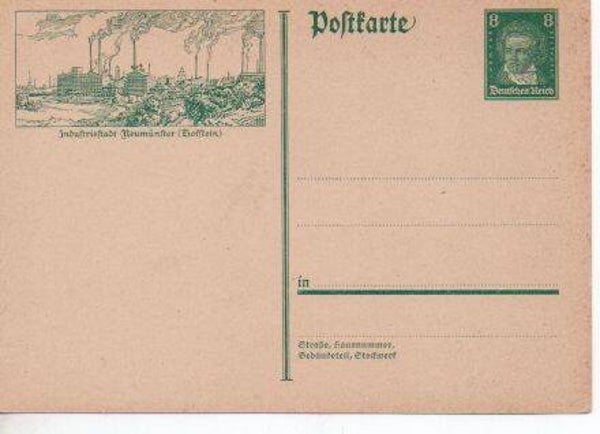 Deutsches Reich Bildpostkarte P178/ 016 ungebraucht/ *