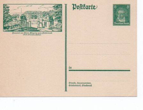 Deutsches Reich Bildpostkarte P178/ 017 ungebraucht/ *