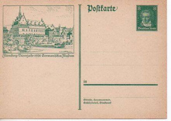 Deutsches Reich Bildpostkarte P178/ 020 ungebraucht/ *