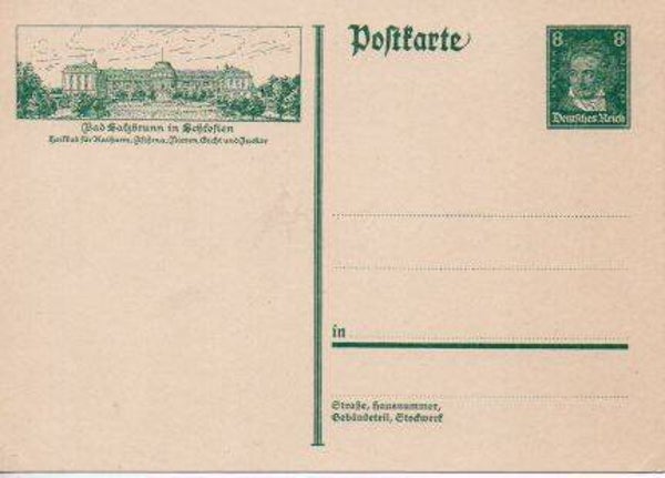 Deutsches Reich Bildpostkarte P178/ 025 ungebraucht/ *