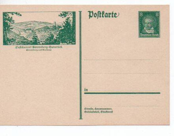 Deutsches Reich Bildpostkarte P178/ 026 ungebraucht/ *