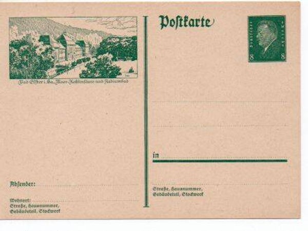 Deutsches Reich Bildpostkarte P185/ 03 ungebraucht/ *