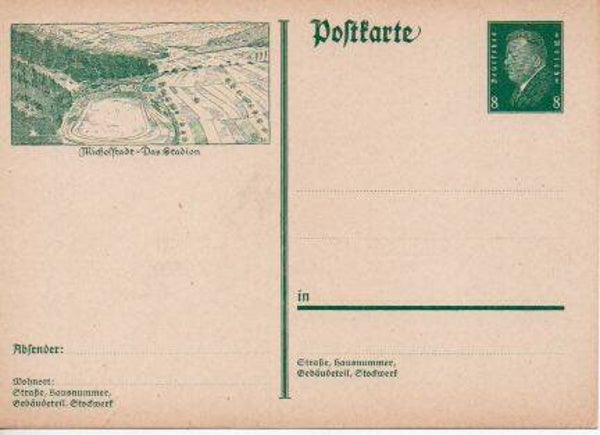 Deutsches Reich Bildpostkarte P185/ 08 ungebraucht/ *