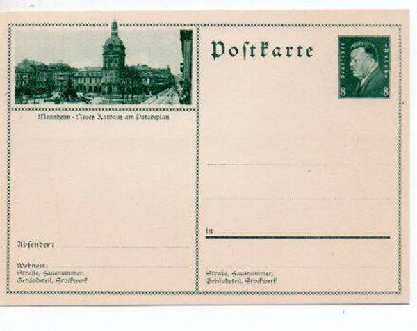 Deutsches Reich Bildpostkarte P188/ 04 ungebraucht/ *