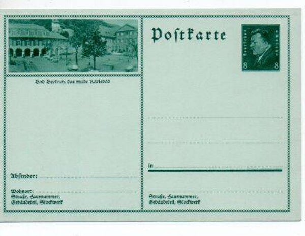 Deutsches Reich Bildpostkarte P189/ 04 ungebraucht/ *