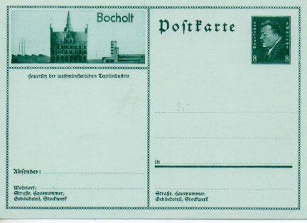 Deutsches Reich Bildpostkarte P189/ 05 ungebraucht/ *