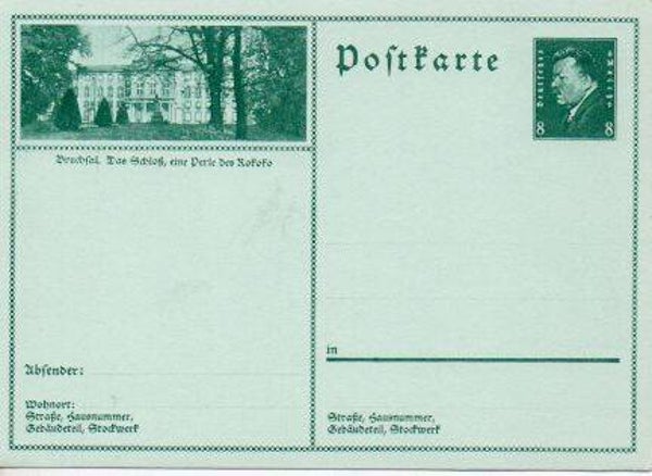 Deutsches Reich Bildpostkarte P189/ 08 ungebraucht/ *
