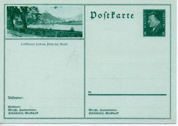 Deutsches Reich Bildpostkarte P189/ 010 ungebraucht/ *