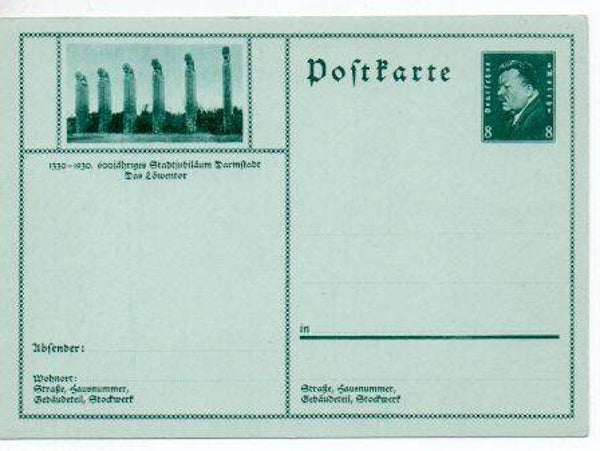 Deutsches Reich Bildpostkarte P189/ 013 ungebraucht/ *