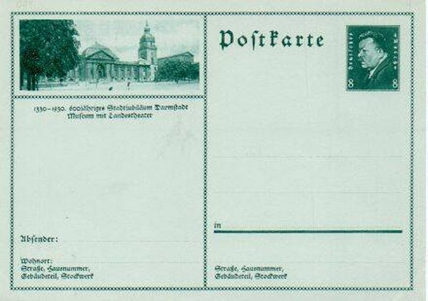 Deutsches Reich Bildpostkarte P189/ 014 ungebraucht/ *